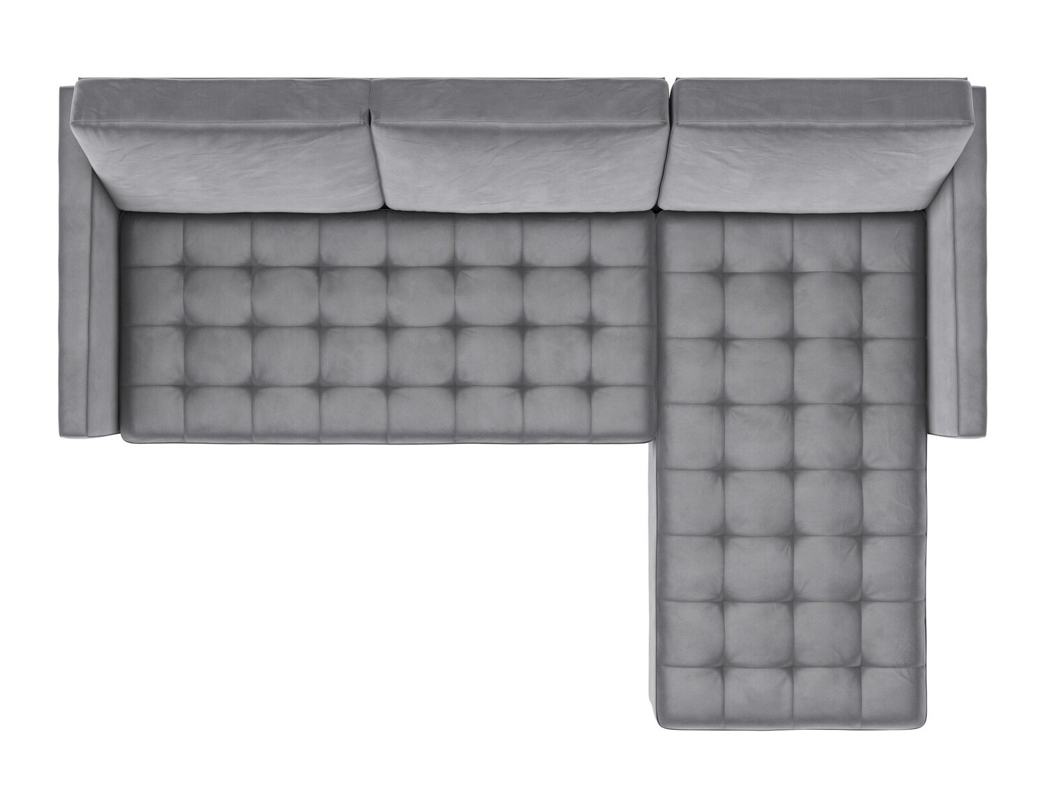 Угловой диван Tulsa 540 (Светло-серый)