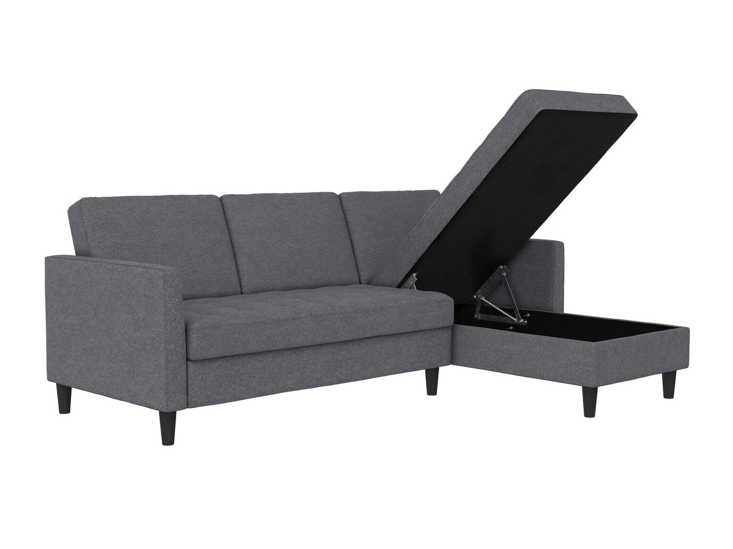 Угловой диван Tulsa 541 (Тёмно-серый)