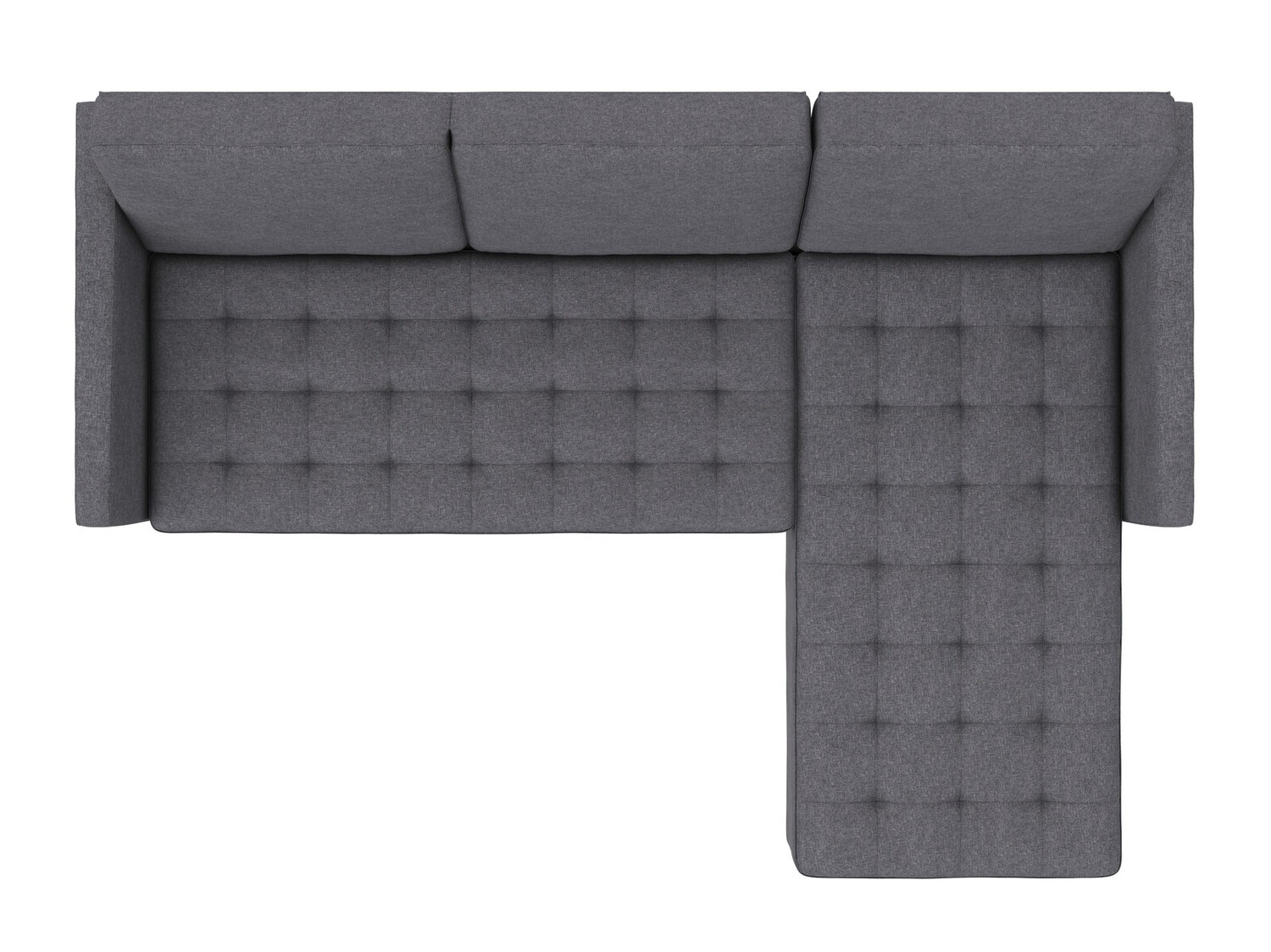 Угловой диван Tulsa 541 (Тёмно-серый)