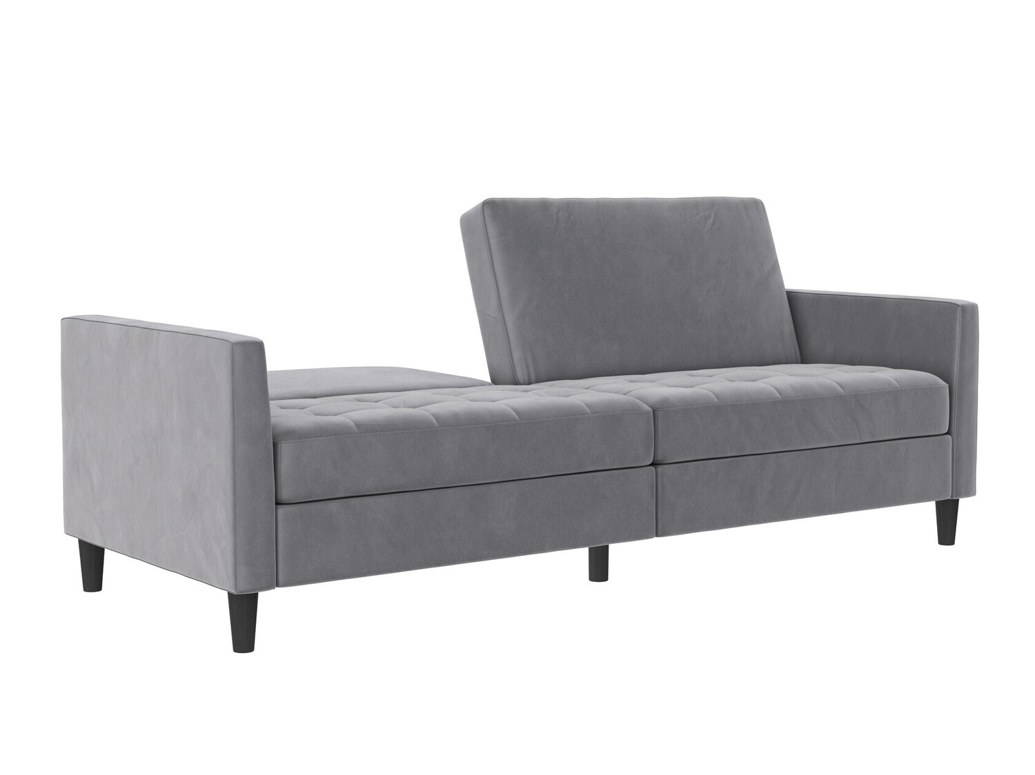 Dīvāns gulta Tulsa 542 (Gaiši pelēks)