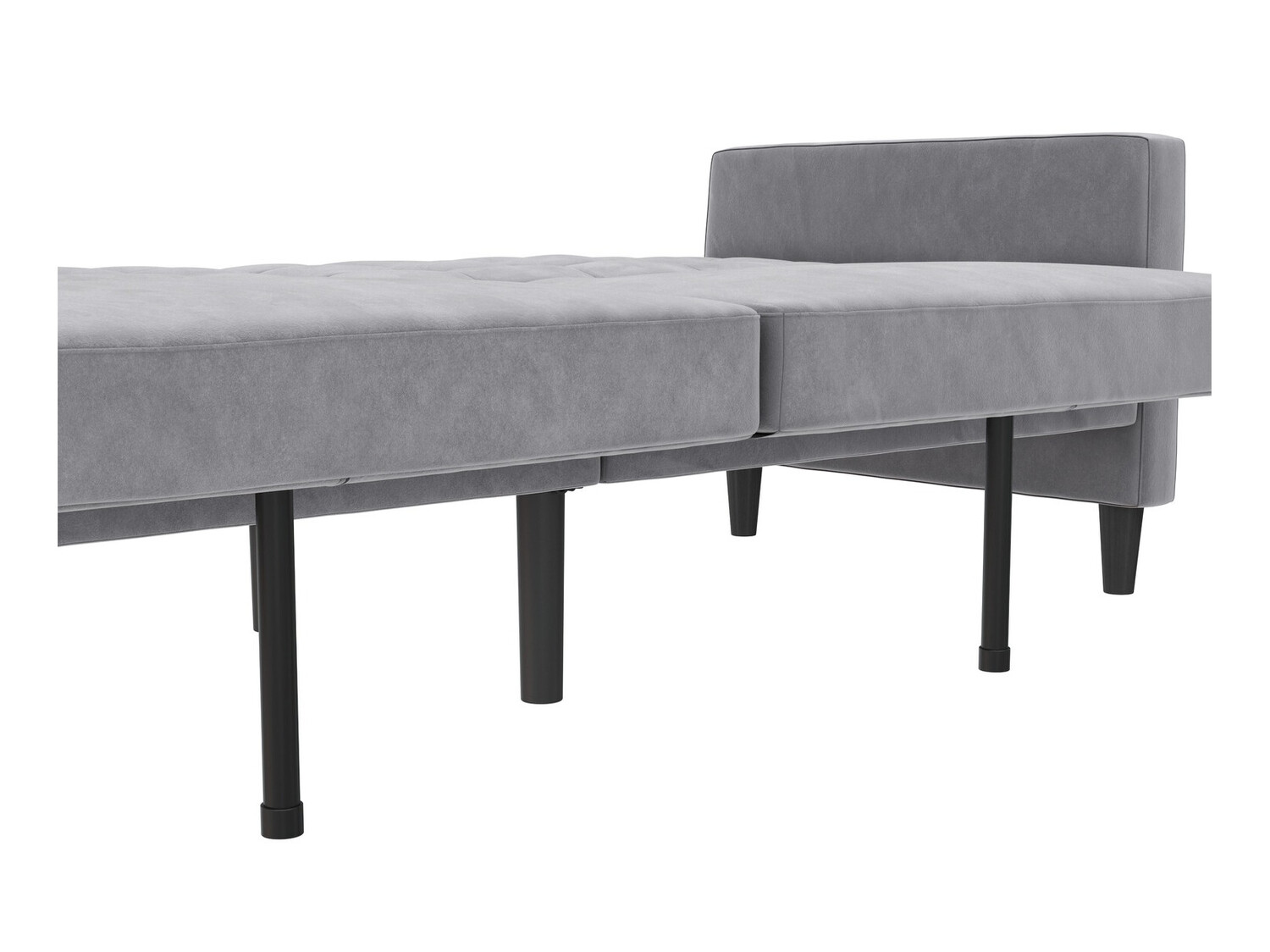 Dīvāns gulta Tulsa 542 (Gaiši pelēks)