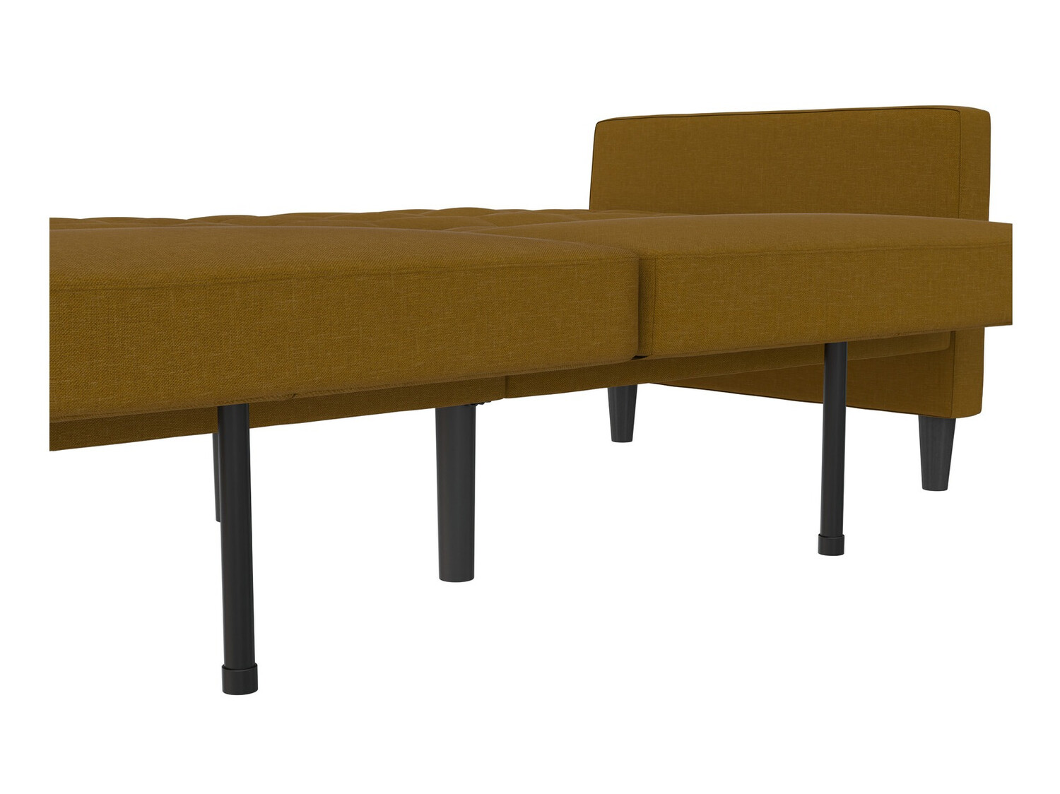 Dīvāns gulta Tulsa 543 (Tumši dzeltens)