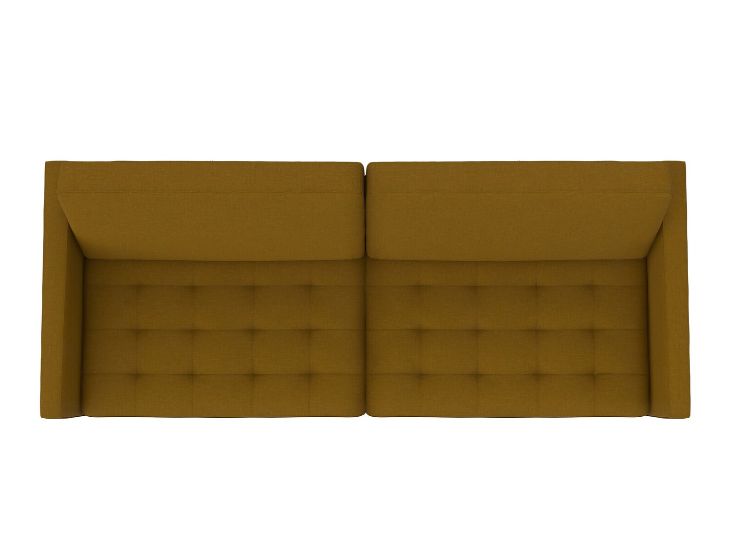 Dīvāns gulta Tulsa 543 (Tumši dzeltens)