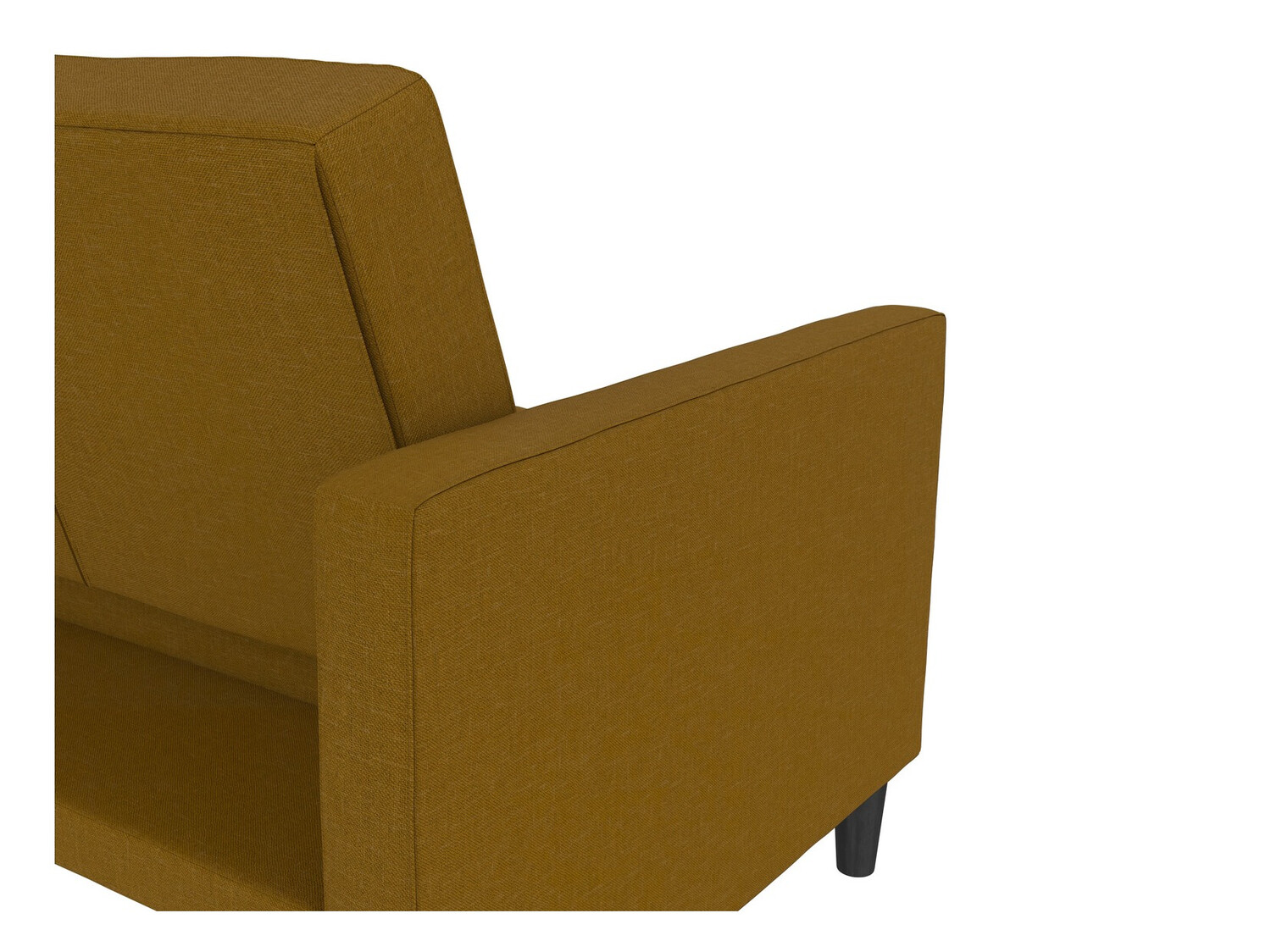 Dīvāns gulta Tulsa 543 (Tumši dzeltens)