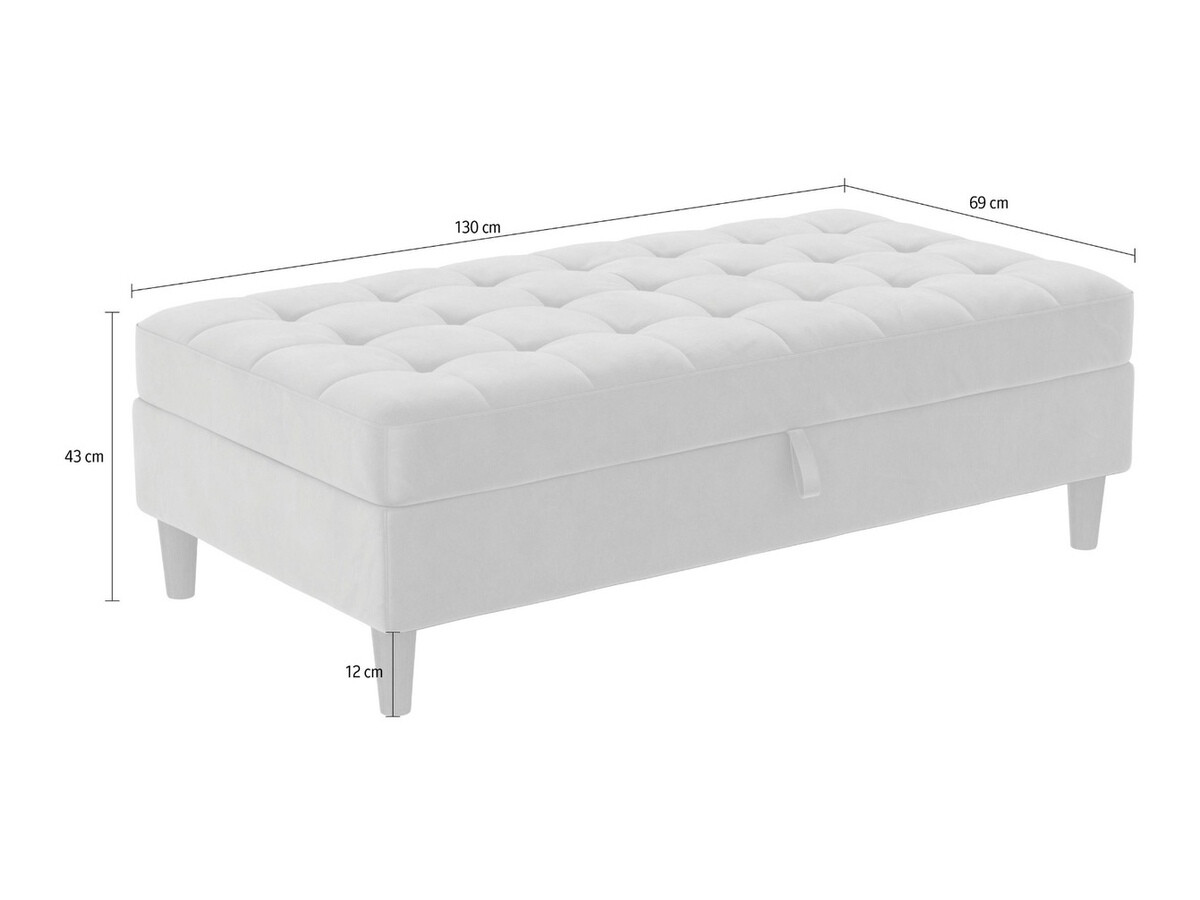 Mīkstais sols Tulsa 544 (Taupe)