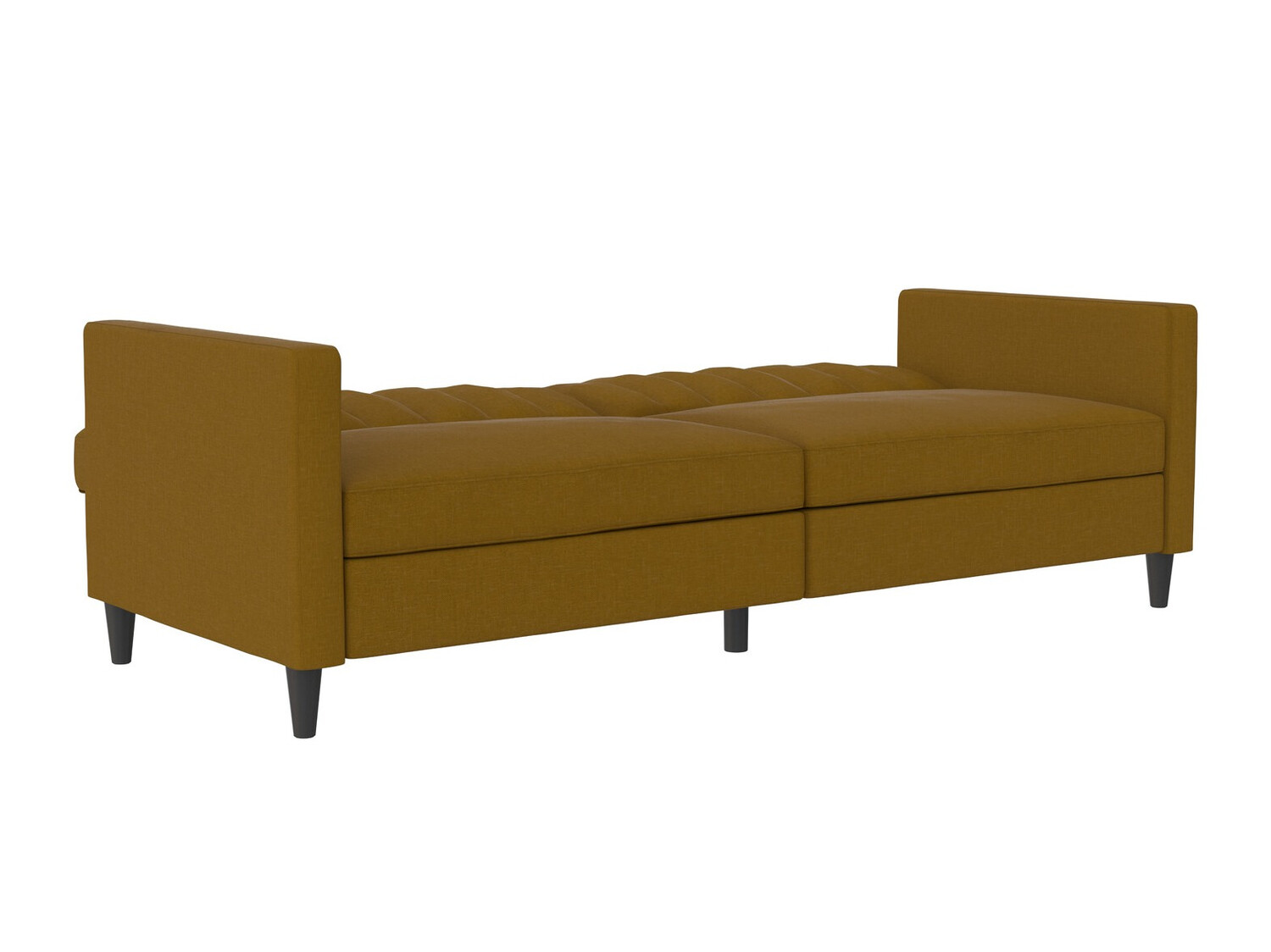 Dīvāns gulta Tulsa 547 (Tumši dzeltens)