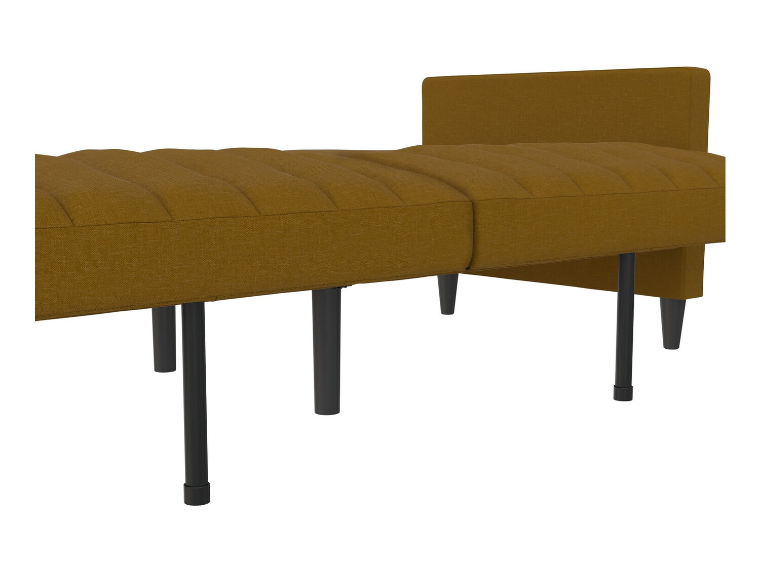 Dīvāns gulta Tulsa 547 (Tumši dzeltens)