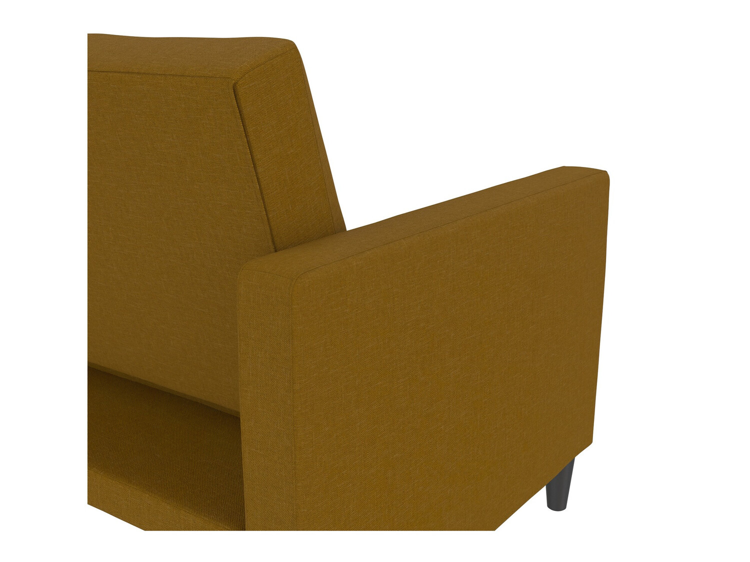 Dīvāns gulta Tulsa 547 (Tumši dzeltens)