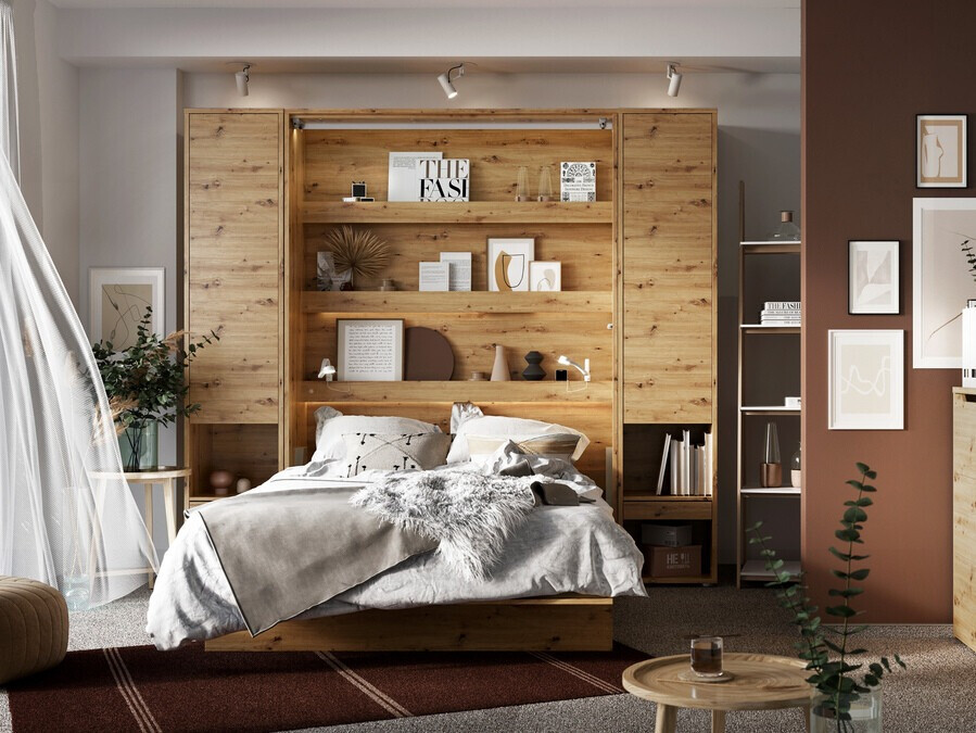 Siena gulta Concept Pro Lenart Levfere 102 (Artisan ozols)