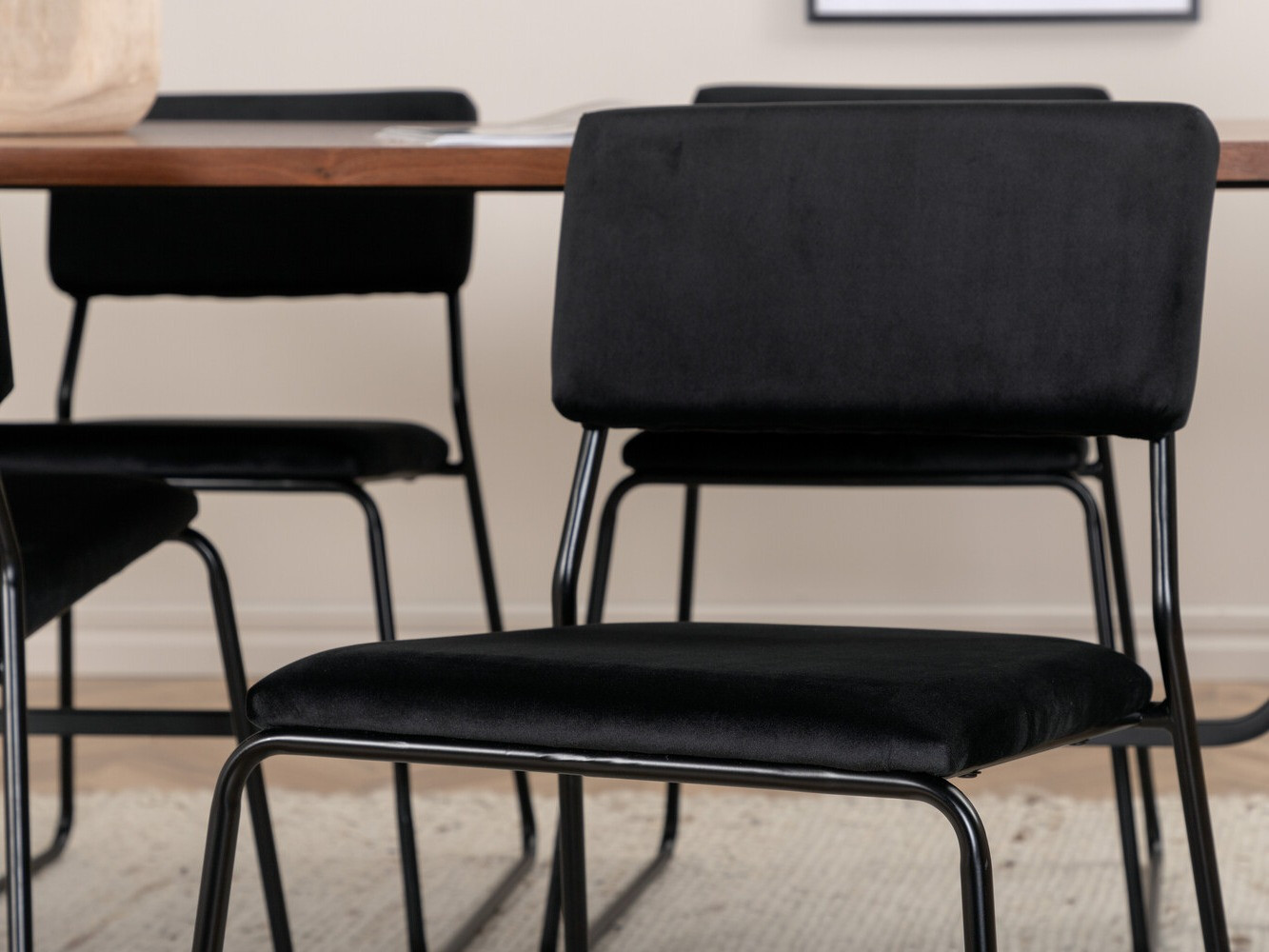 Обеденный гарнитур Dallas 2795 (Чёрный)