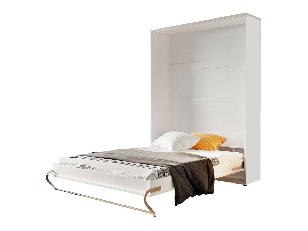 Mēbeļu komplekts Concept Pro Lenart Levfere 144 (Glancēts balts + Balts)