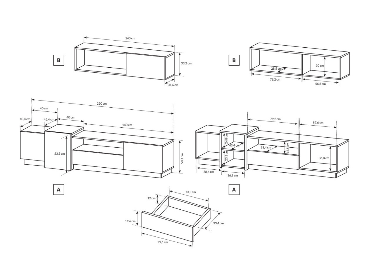 Набор для гостиной Tororli 102