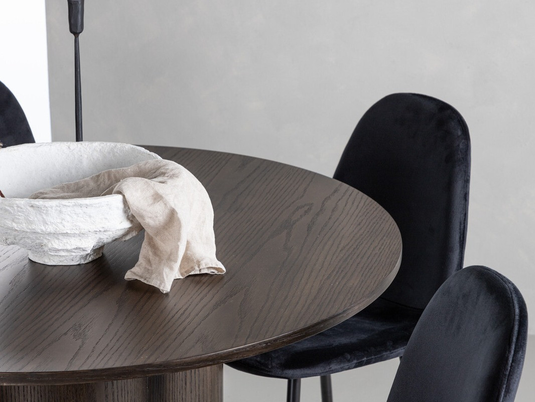 Ēdamistabas komplekts Dallas 3750 (Melns)