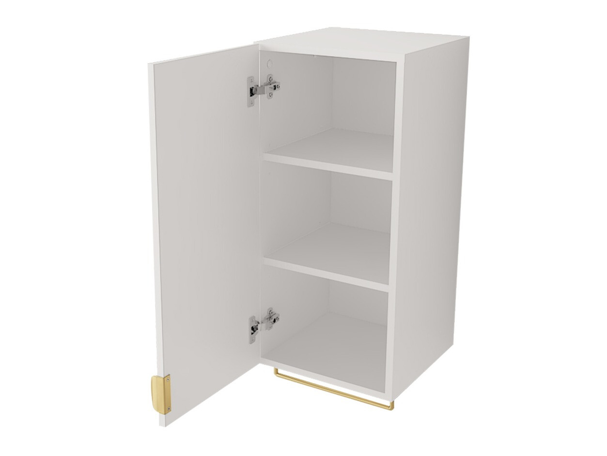 Piekarams vannas istabas skapītis Matrix (Pelēks)