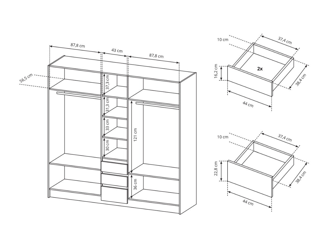 Шкаф Evarenoi 102