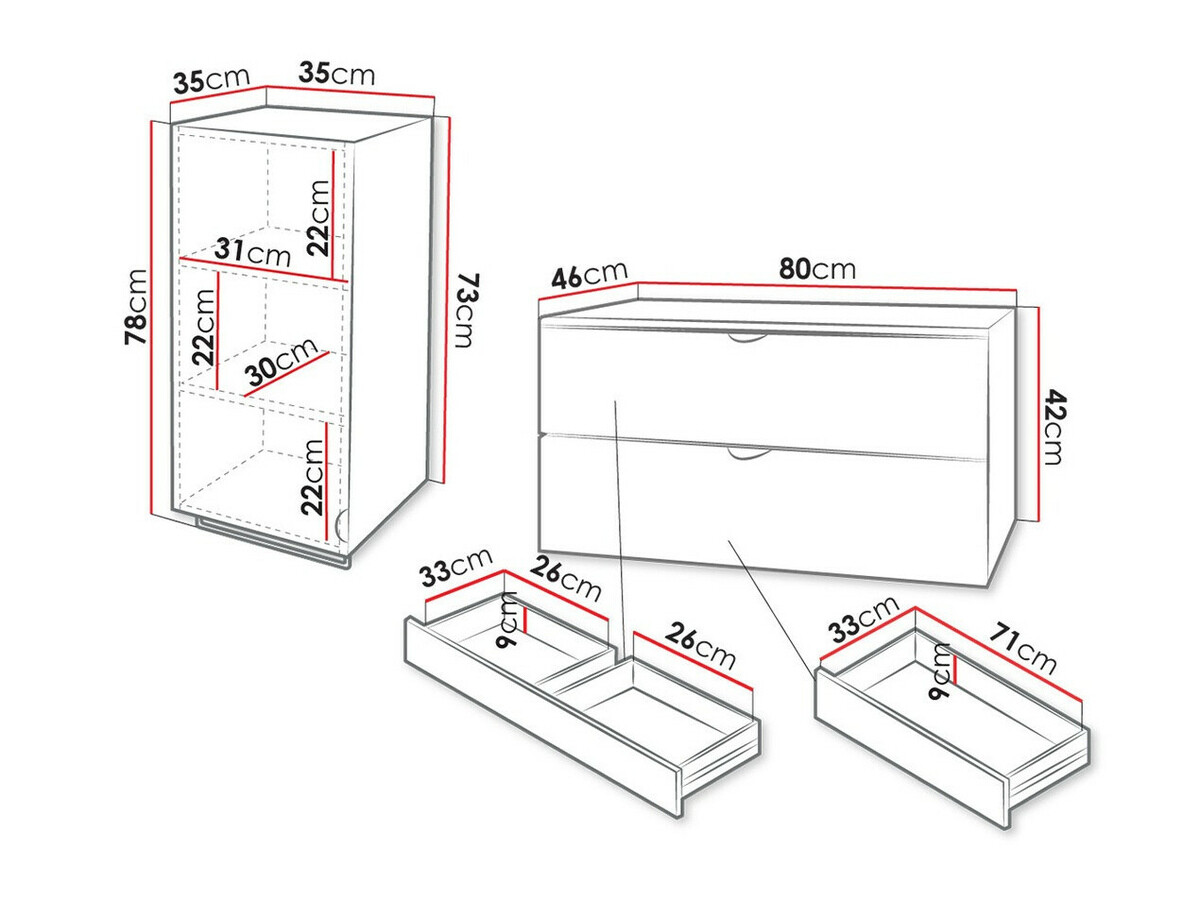Vannas komplekts Fenenou 105 (Melns)
