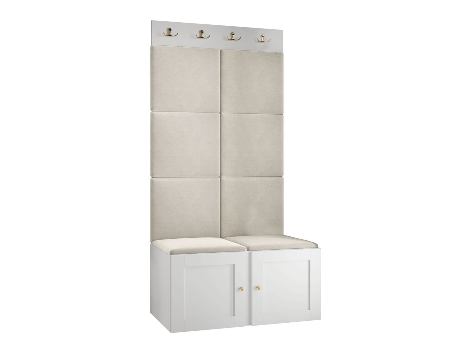 Priekšnama komplekts Hartford 375 (Balts)