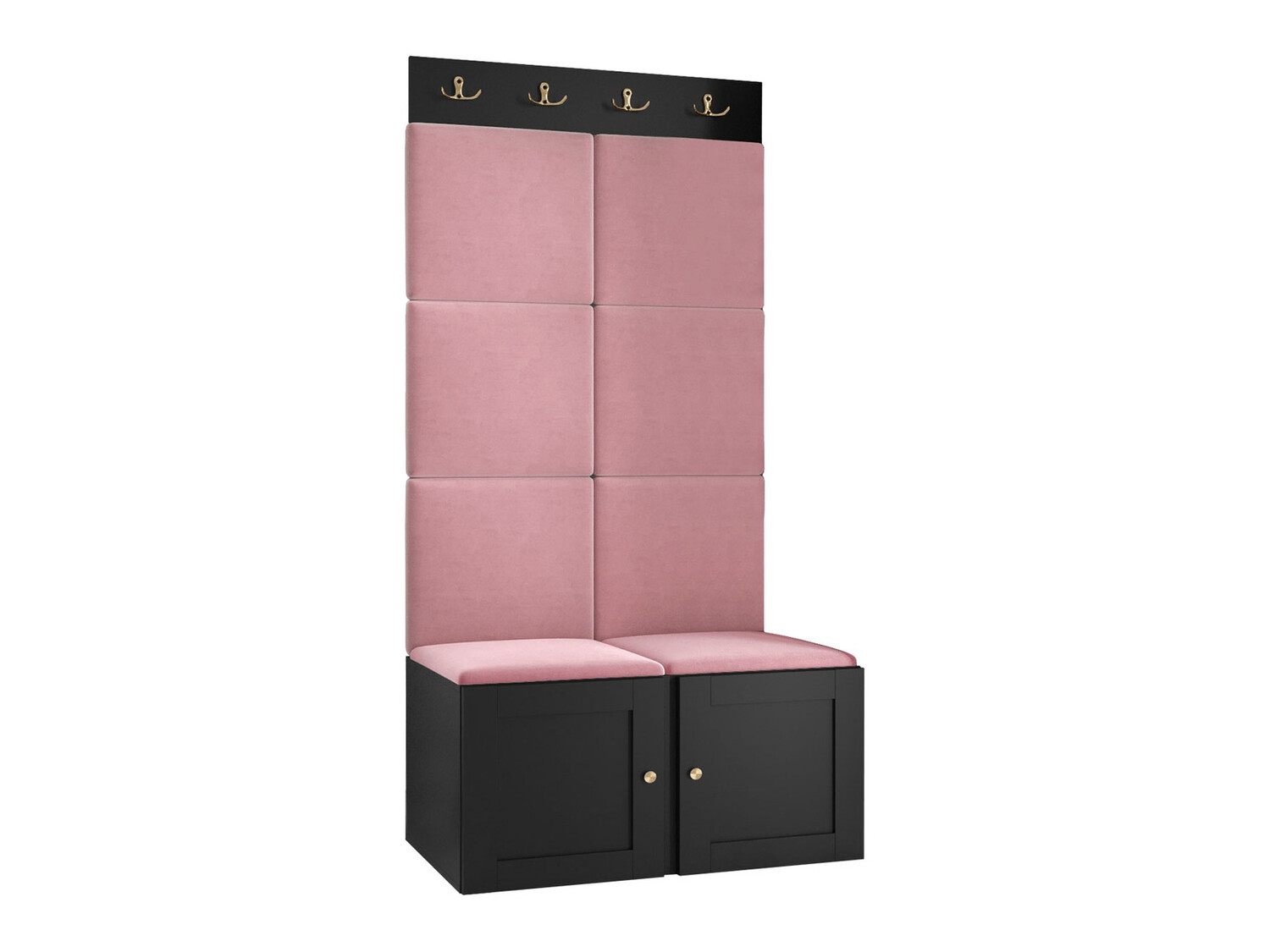 Priekšnama komplekts Hartford 375 (Melns)