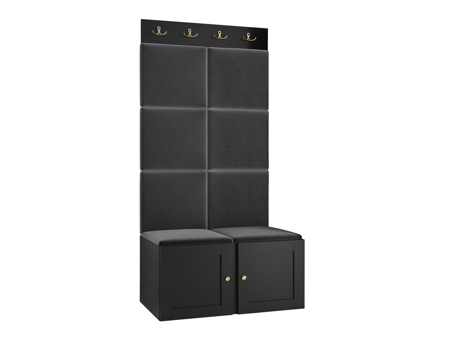 Priekšnama komplekts Hartford 375 (Melns)