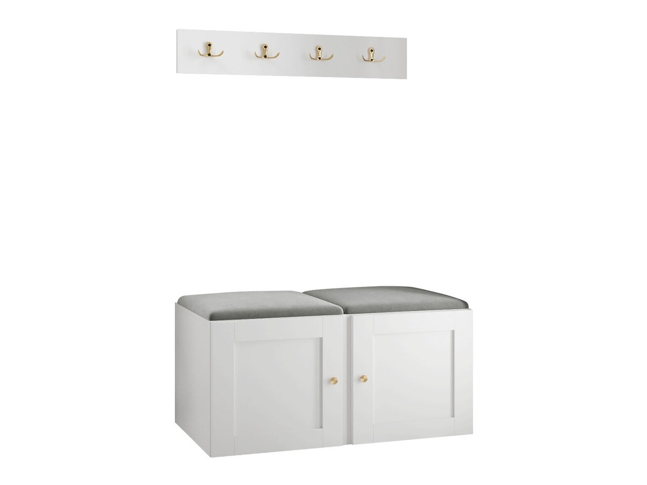 Priekšnama komplekts Hartford 376 (Balts)