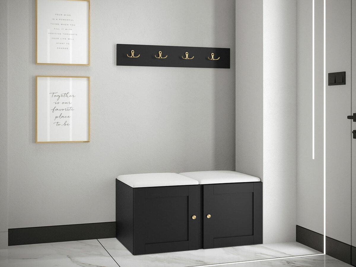 Priekšnama komplekts Hartford 376 (Melns)