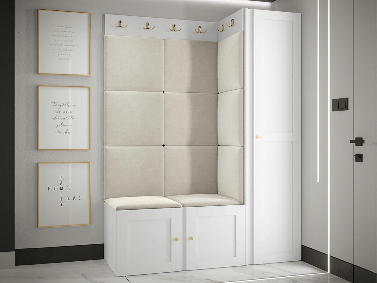 Priekšnama komplekts Hartford 377 (Balts)