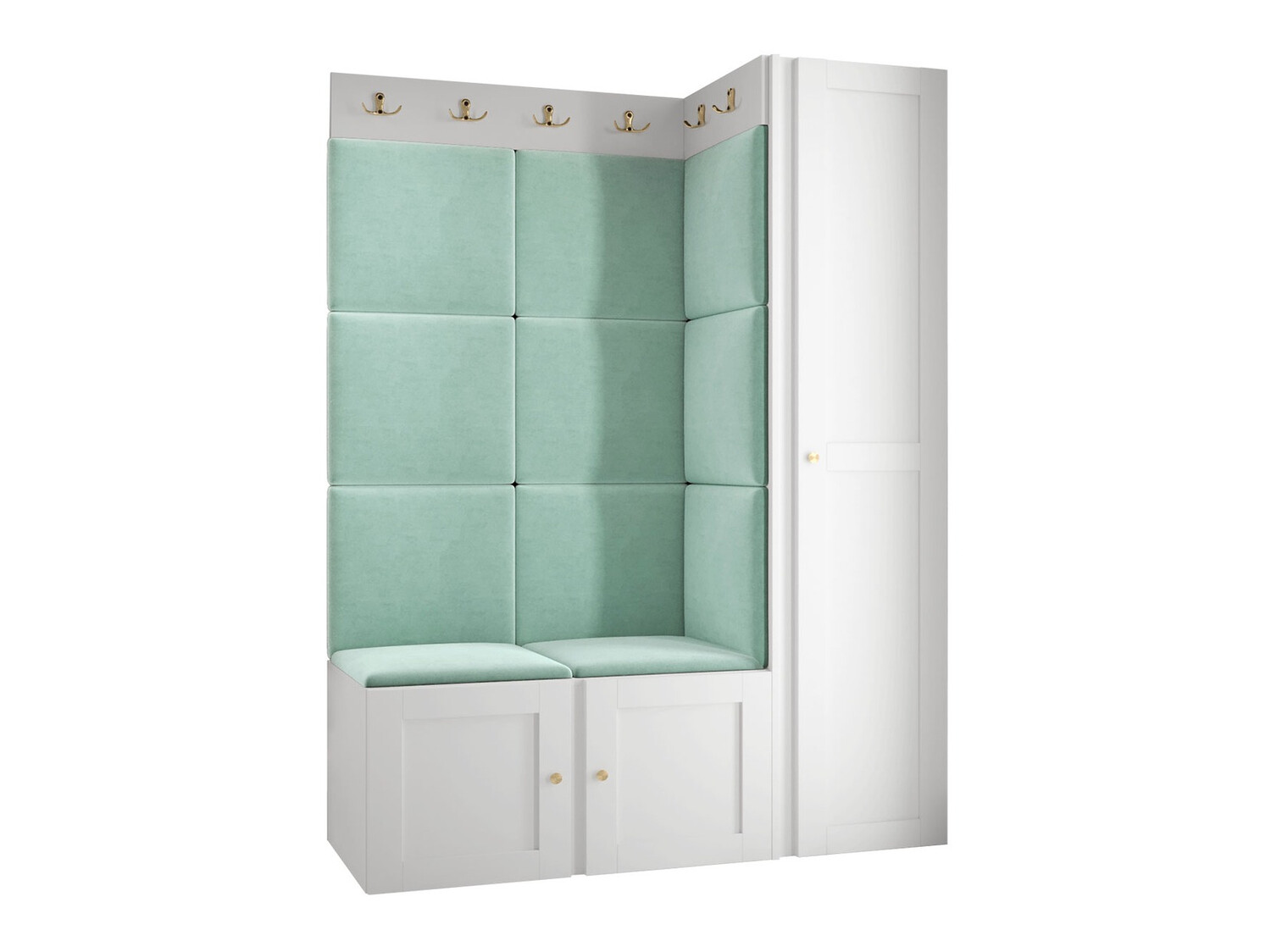 Priekšnama komplekts Hartford 377 (Balts)