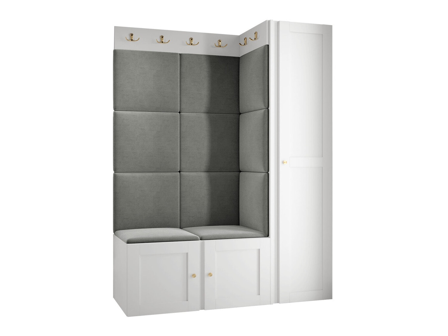 Priekšnama komplekts Hartford 377 (Balts)