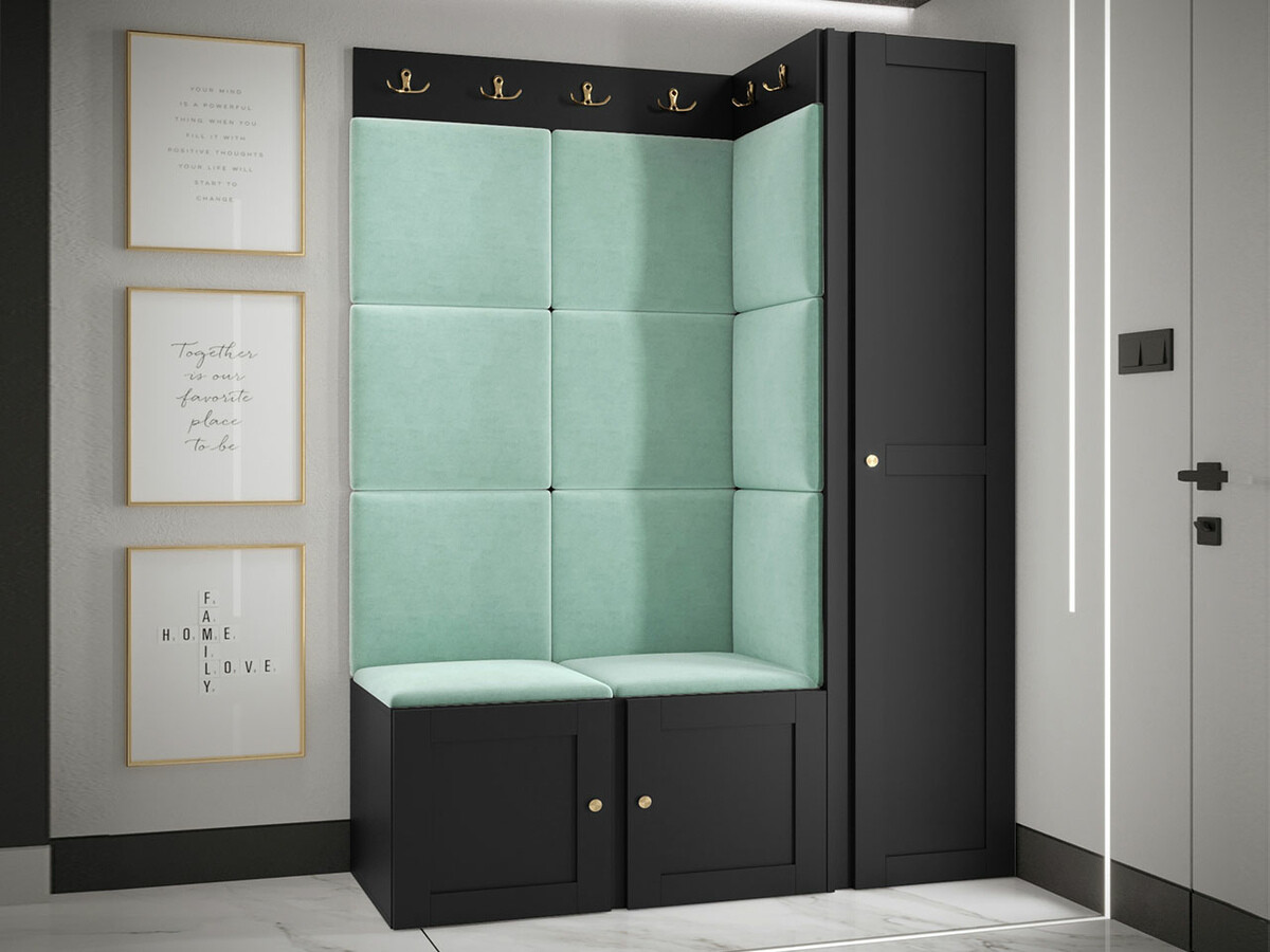 Priekšnama komplekts Hartford 377 (Melns)