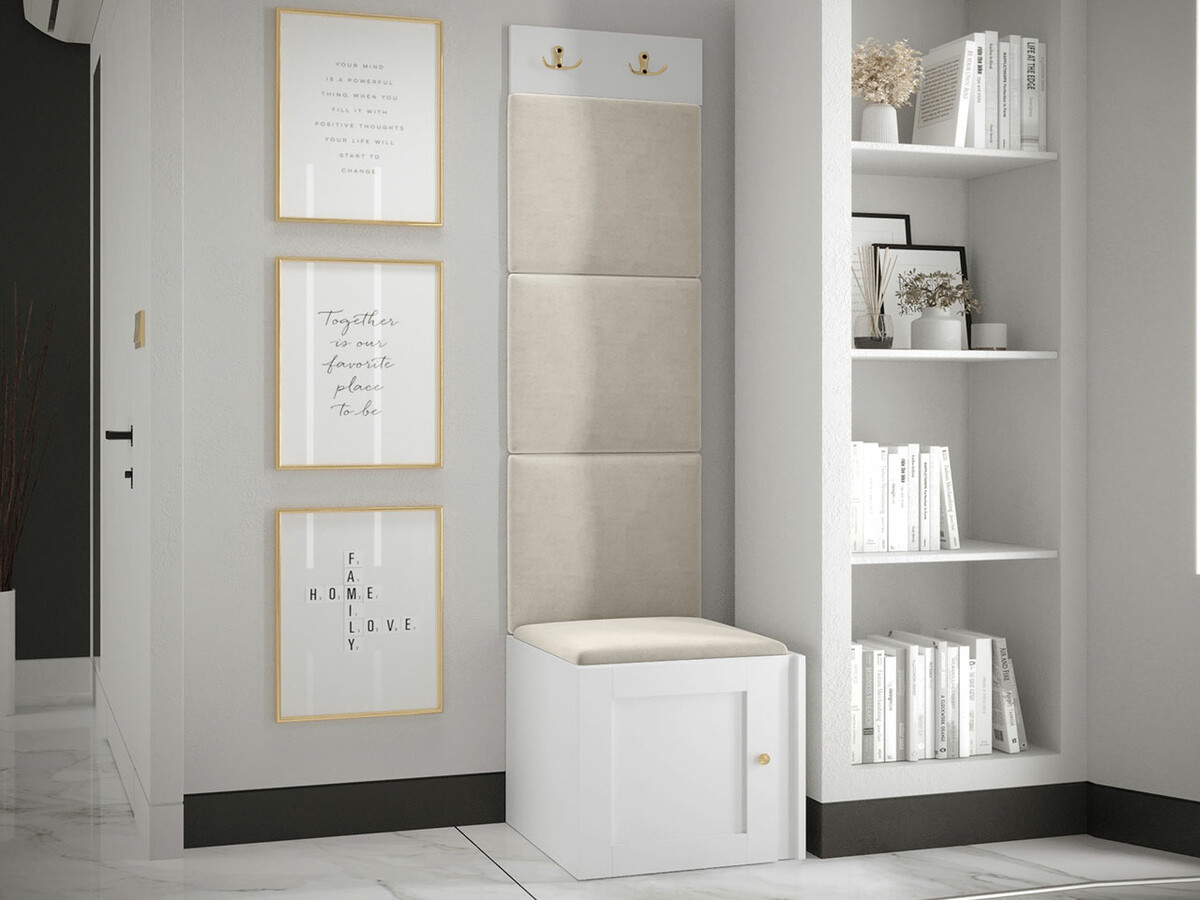 Priekšnama komplekts Hartford 378 (Balts)