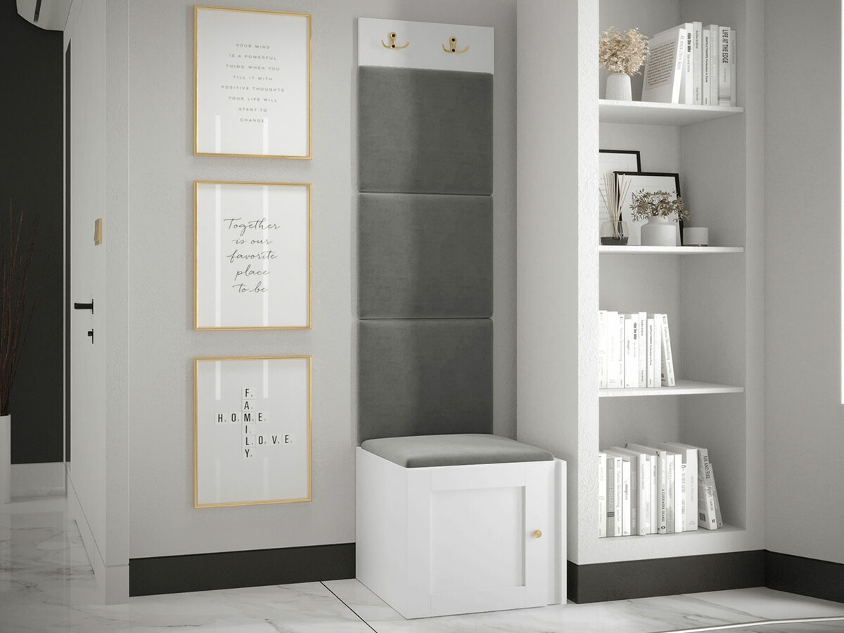 Priekšnama komplekts Hartford 378 (Balts)