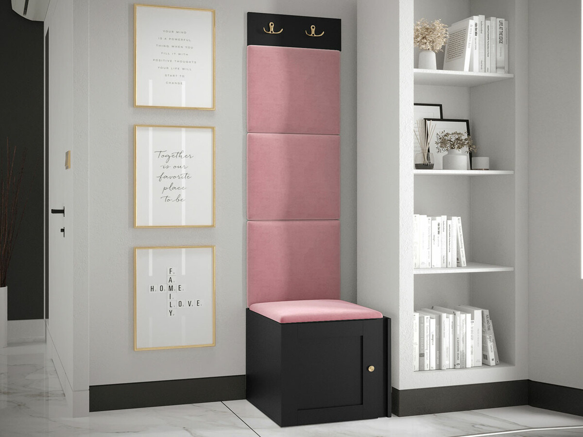 Priekšnama komplekts Hartford 378 (Melns)