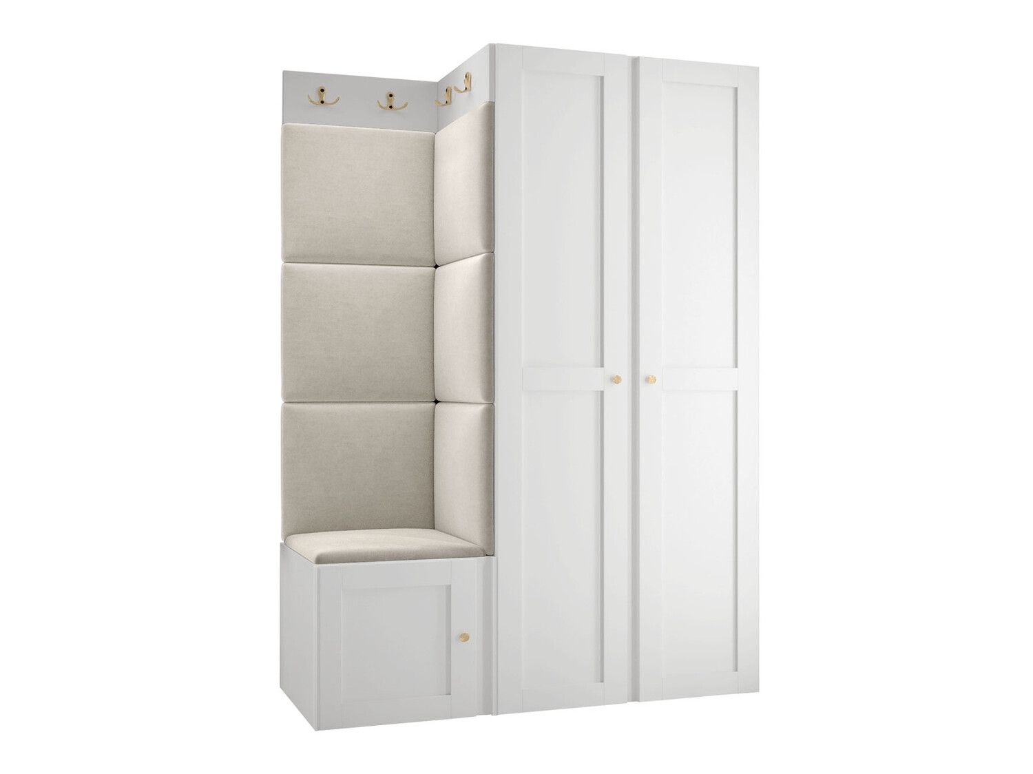 Priekšnama komplekts Hartford 379 (Balts)