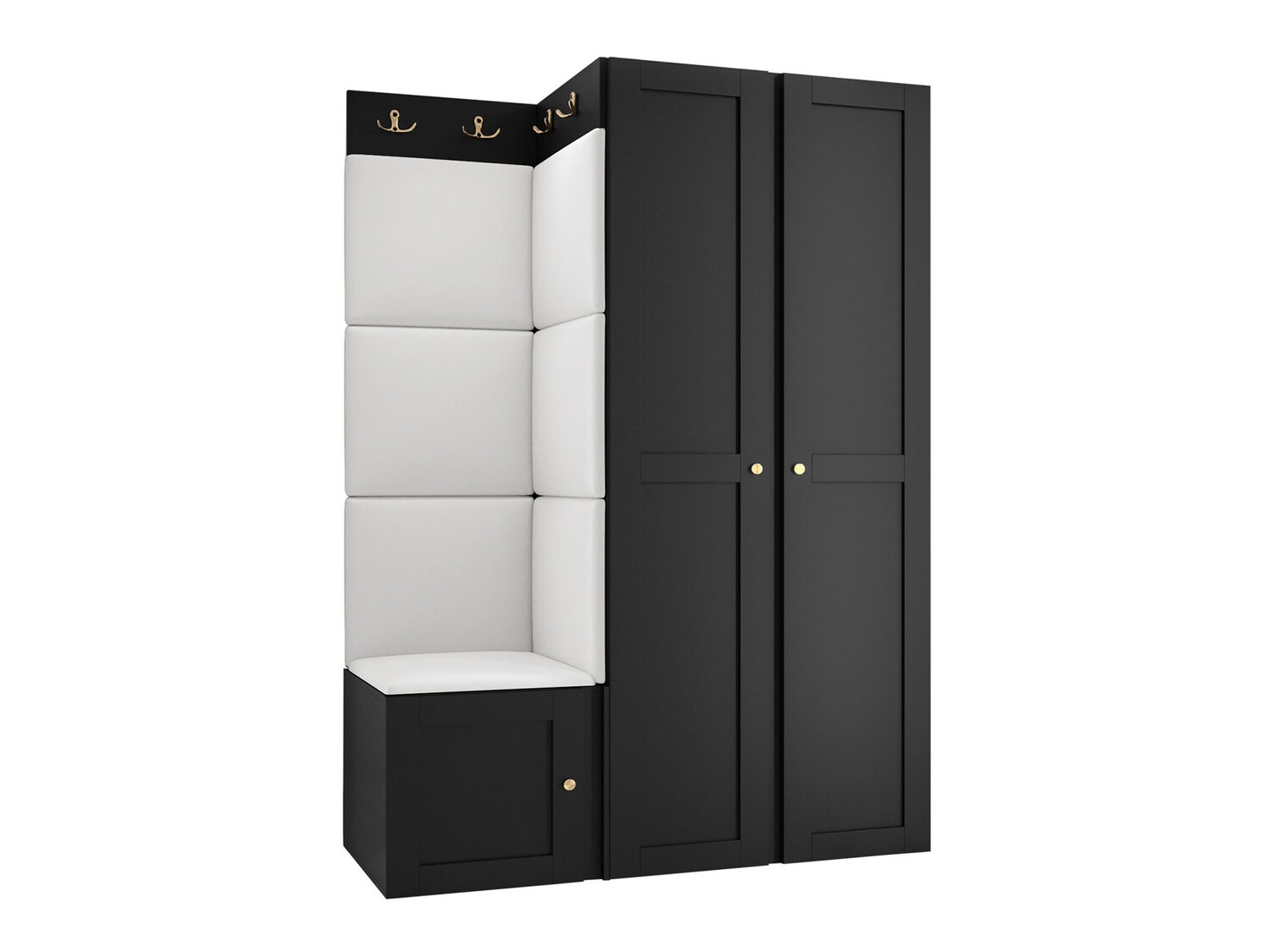 Priekšnama komplekts Hartford 379 (Melns)