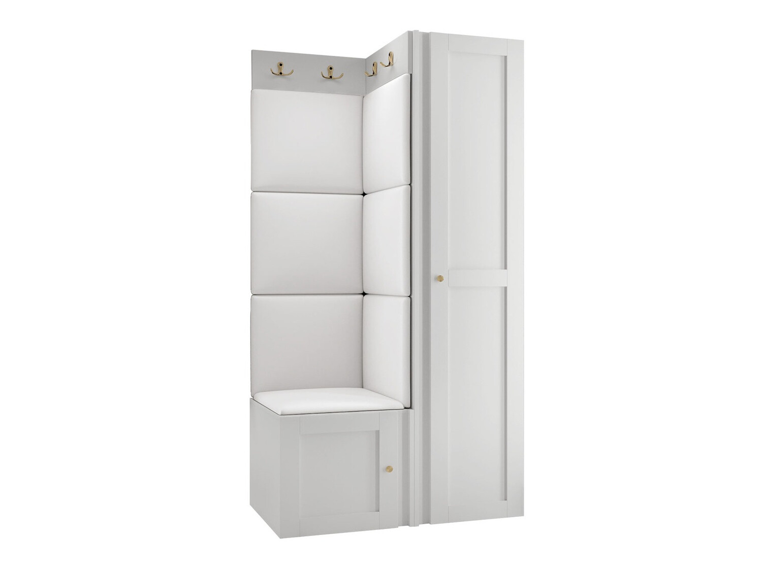 Priekšnama komplekts Hartford 381 (Balts)