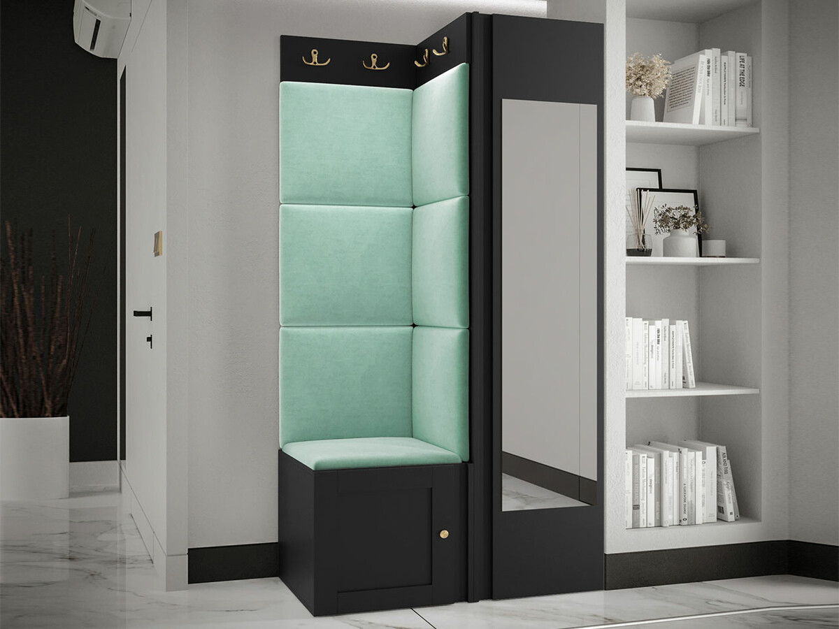 Priekšnama komplekts Hartford 382 (Melns)