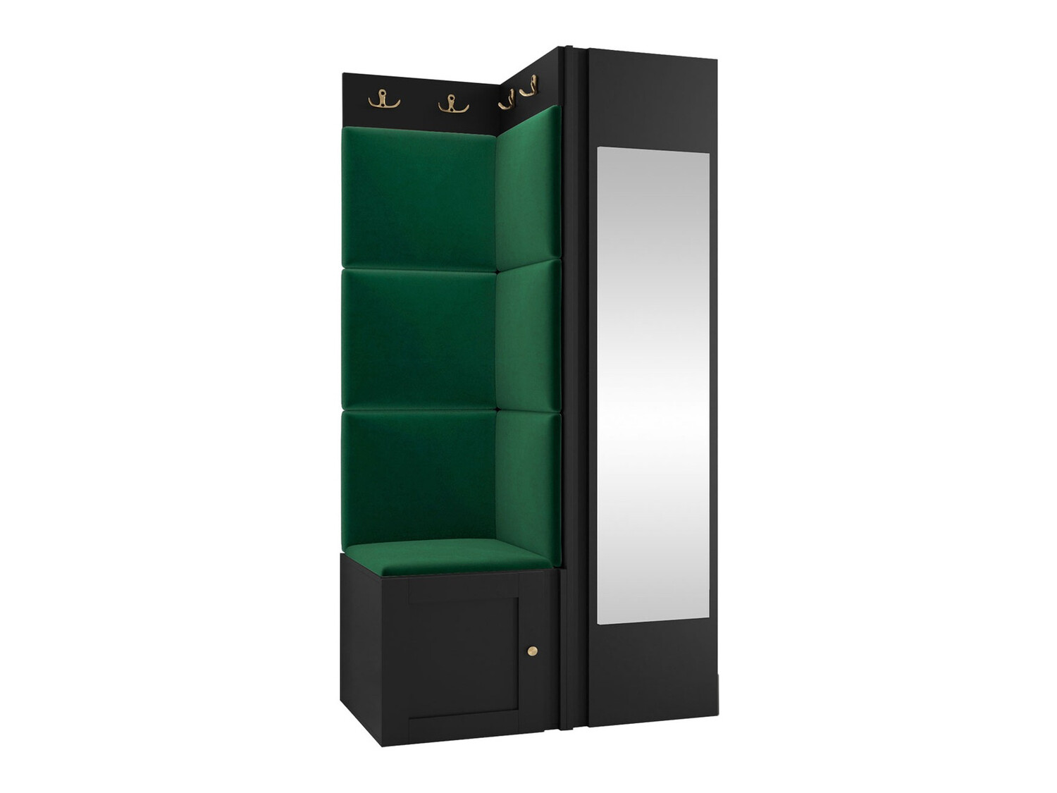 Priekšnama komplekts Hartford 382 (Melns)