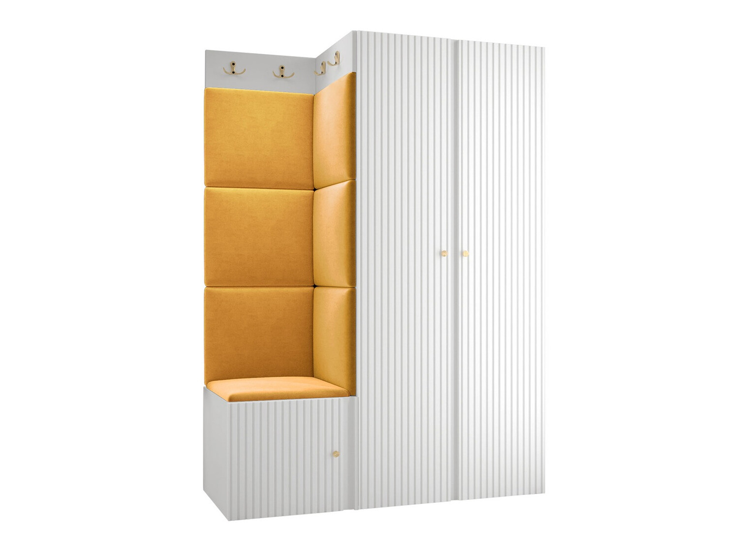 Priekšnama komplekts Hartford 387 (Balts)