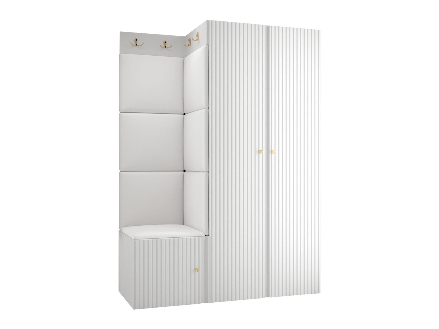 Priekšnama komplekts Hartford 387 (Balts)