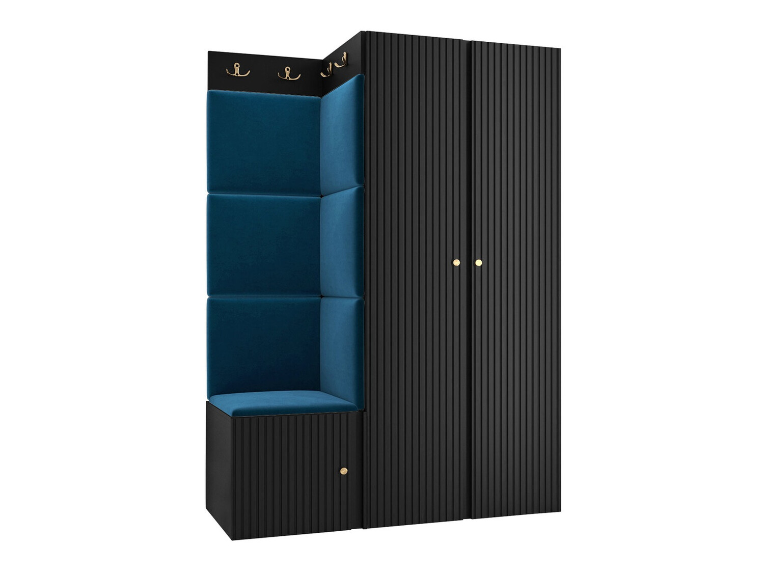 Priekšnama komplekts Hartford 387 (Melns)