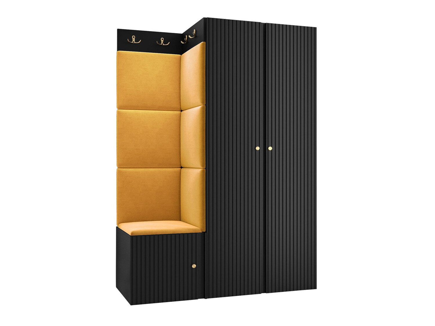 Priekšnama komplekts Hartford 387 (Melns)