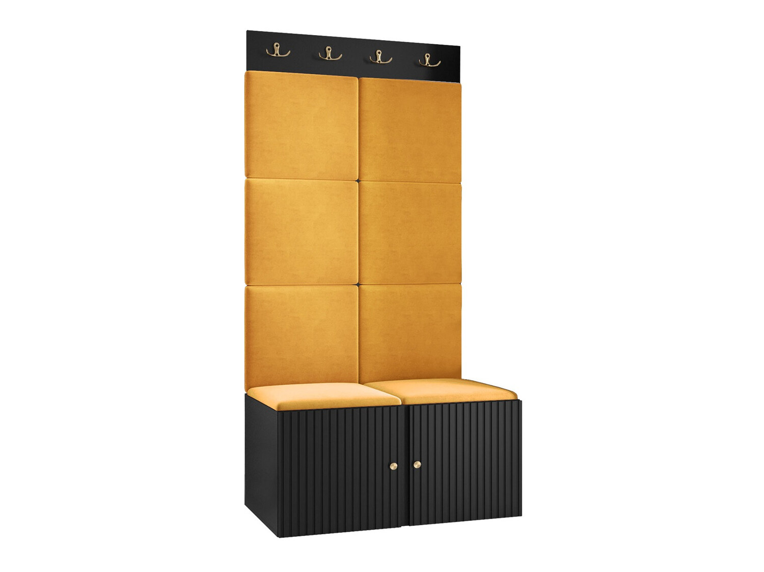 Priekšnama komplekts Hartford 383 (Melns)