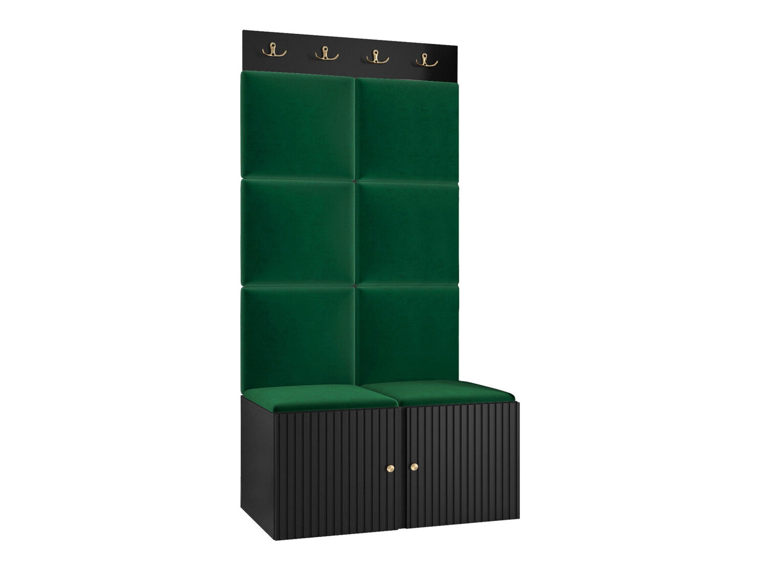 Priekšnama komplekts Hartford 383 (Melns)