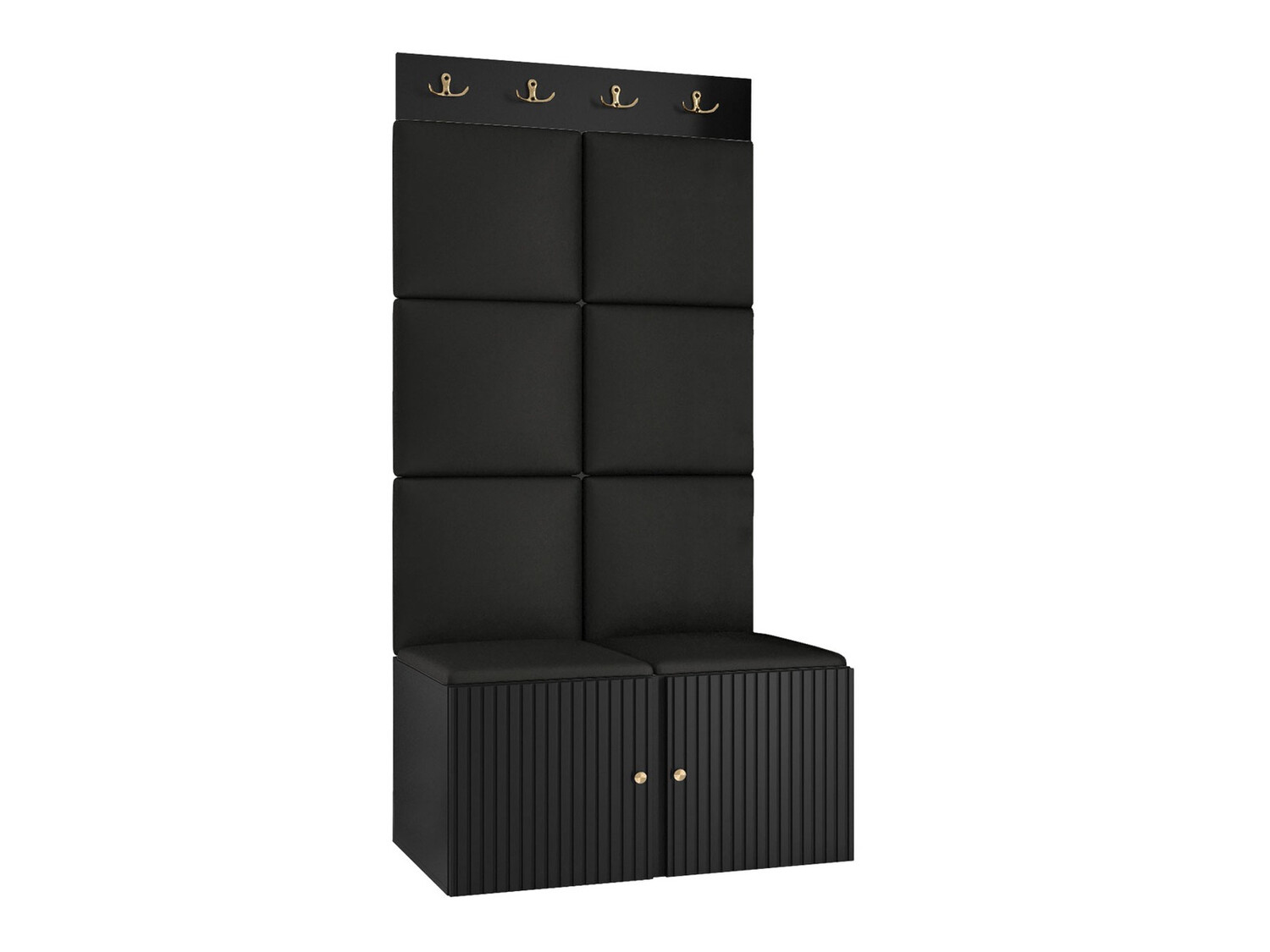 Priekšnama komplekts Hartford 383 (Melns)