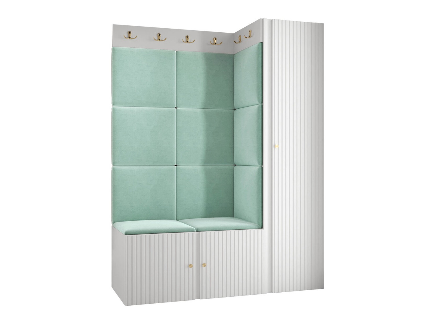 Priekšnama komplekts Hartford 385 (Balts)