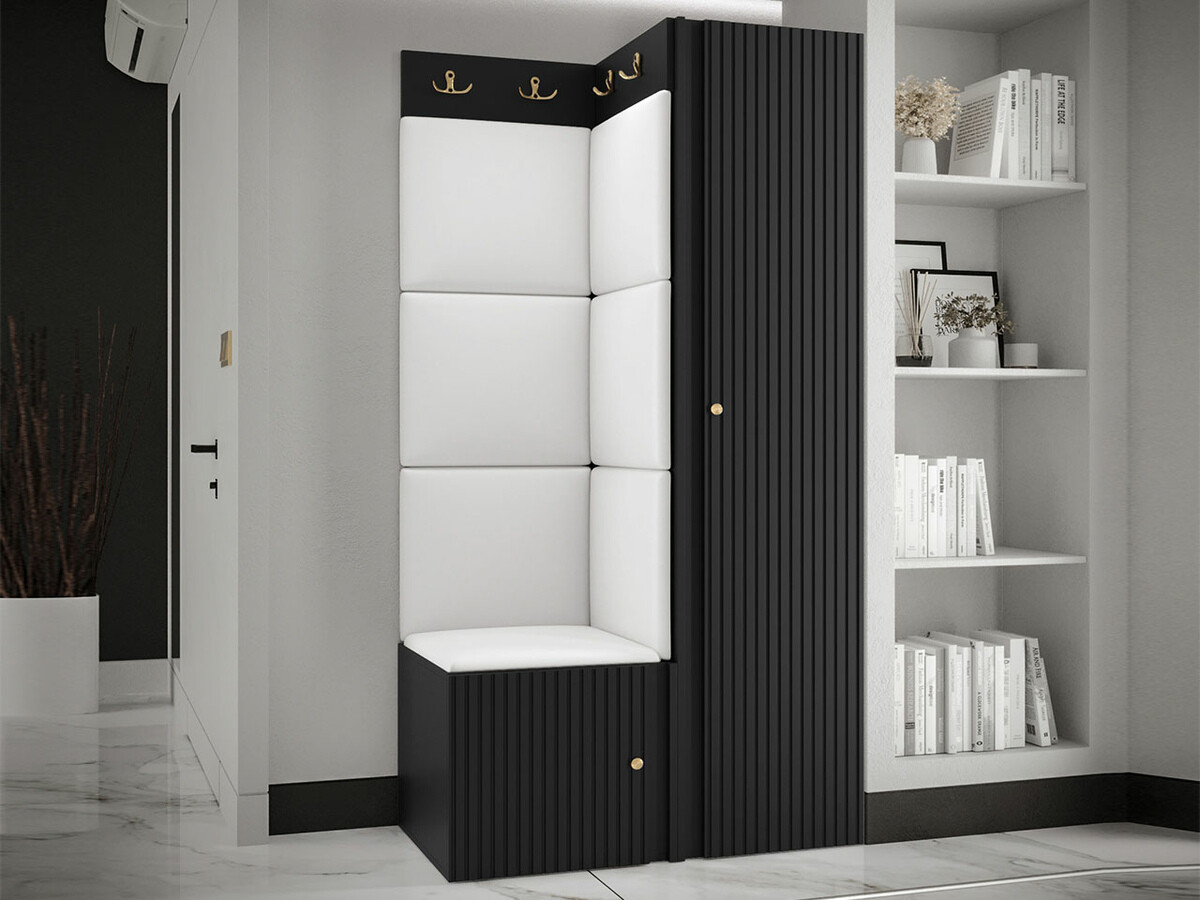 Прихожая Hartford 390 (Экокожа кожа Soft 017)