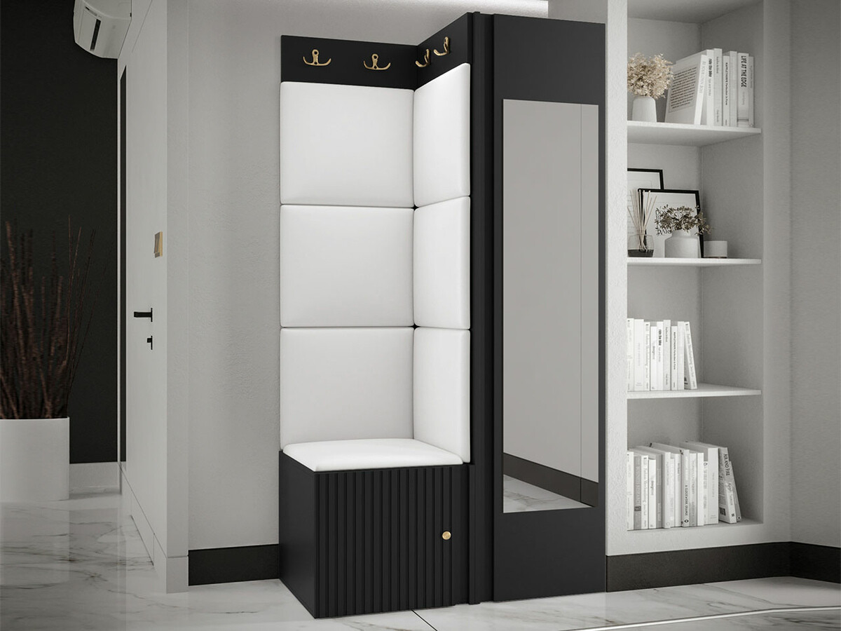 Прихожая Hartford 391 (Экокожа кожа Soft 017)