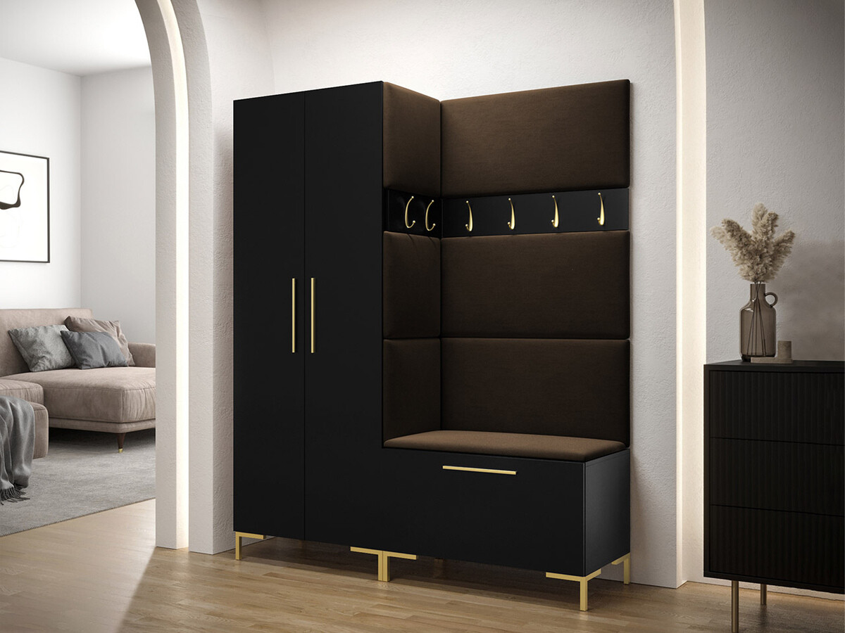 Priekšnama komplekts Nomal I (Melns)