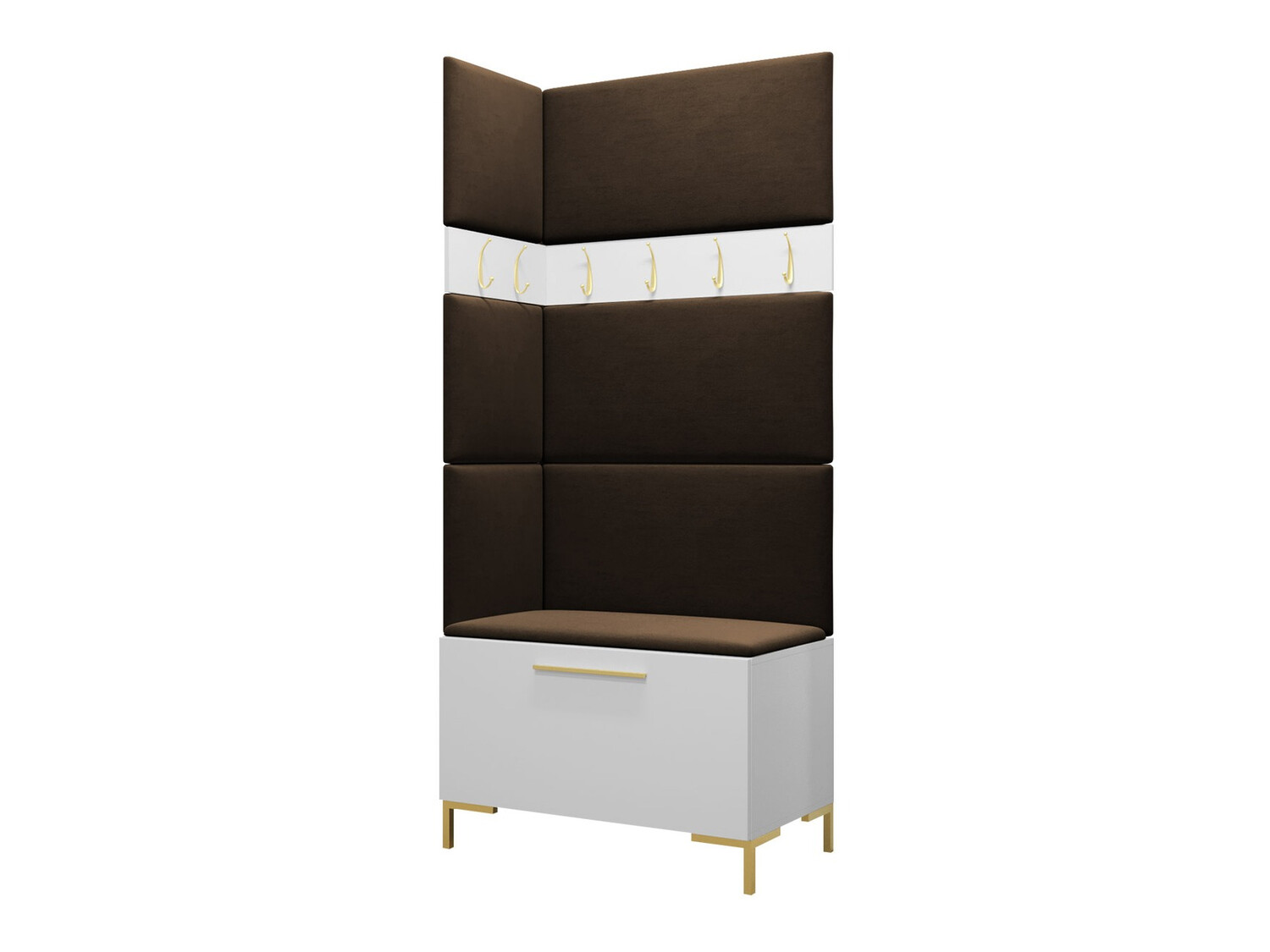 Priekšnama komplekts Tivsoa 103 (Balts)