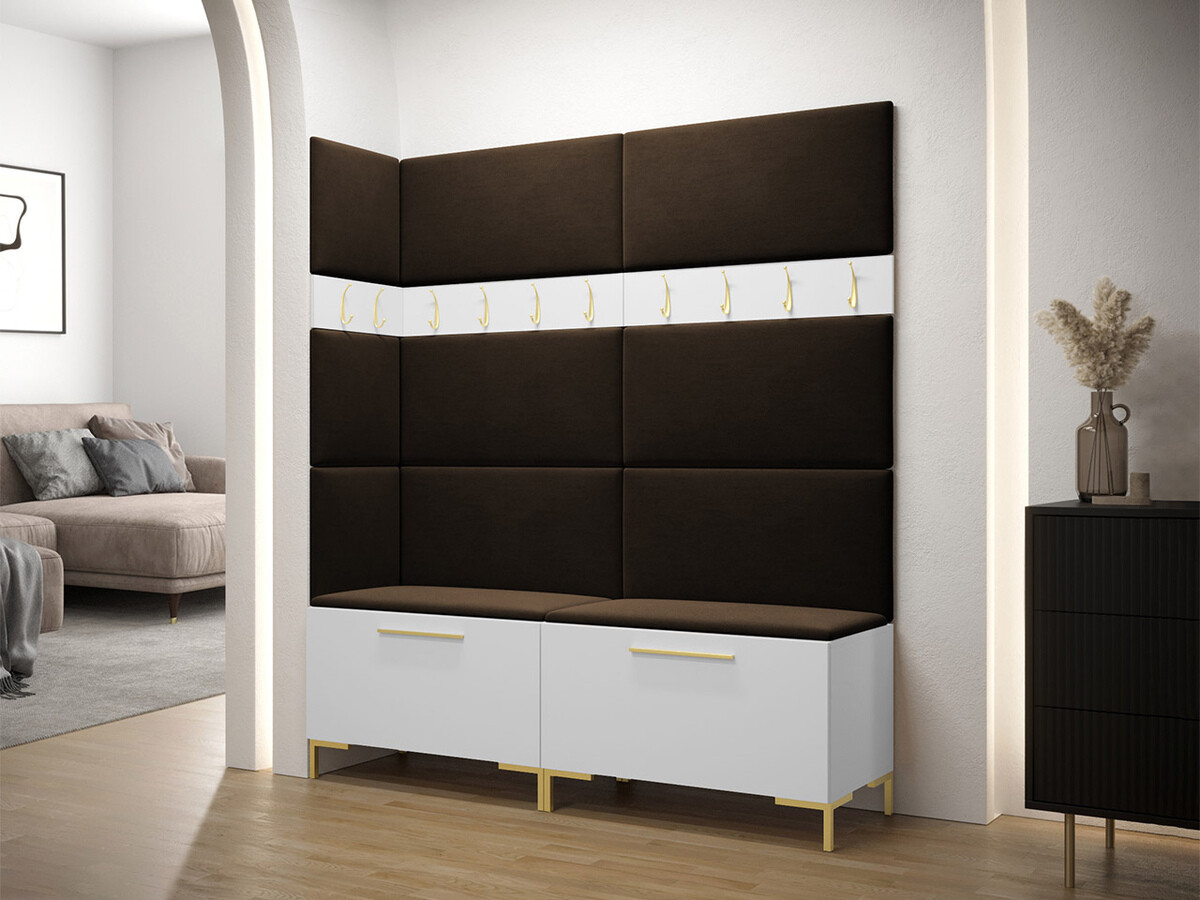 Priekšnama komplekts Tivsoa 104 (Balts)